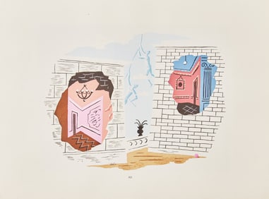 [Art] Hugo, Jean. Le Miroir Magique. First and Limited edition.