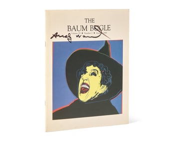 [Art] [Warhol, Andy] The Baum Bugle. Signed