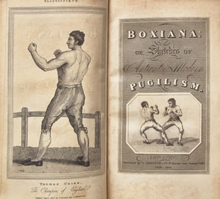 [Boxing] Egan, P(ierce), and John Babcock. Boxiana...