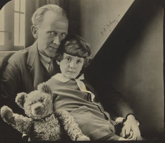 [Children's & Illustrated] [Milne, A.A.] Coster, Howard. Signed Photograph