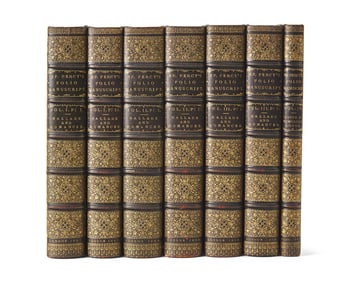 [Fine Bindings] [Percy, Bishop Thomas] Hales, John W., and Frederick J. Furnivall. Bishop Percy's