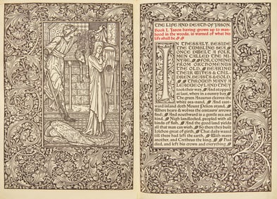 [Kelmscott Press] Morris, William. The Life and Death of Jason, A Poem. First Edition