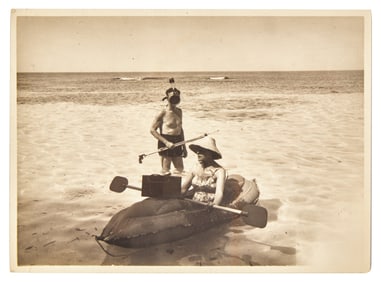 [Literature] [Fleming, Ian] Group of 2 Unpublished Photographs, and 6 First Editions