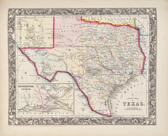 [Maps & Atlases] Mitchell's New General Atlas, Containing Maps of the Various Countries of the