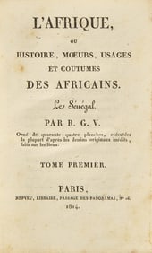 [Travel & Exploration] Villeneuve, Rene Claude Geoffroy de. L'Afrique, ou Histoire, Moeurs, Usages