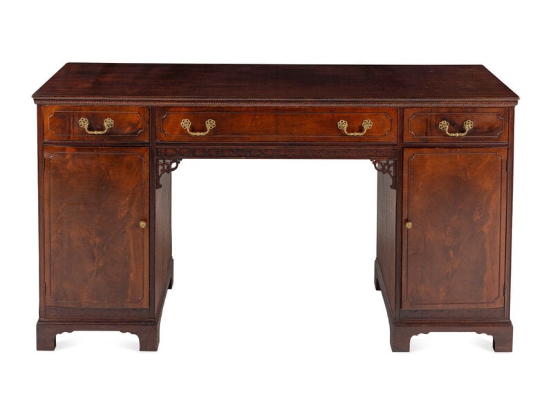 A George III Style Mahogany Serving Cabinet (1 of 2)