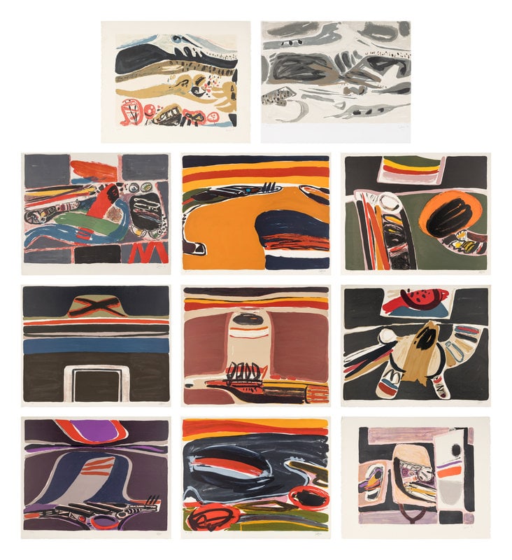 Pierre Célice
(French, b. 1932)
A Group of 11 Prints (1 of 17)
