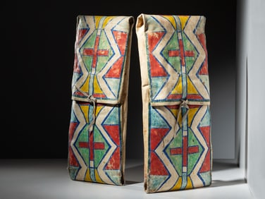 Plateau Parfleche Envelopes, Matched Pairs