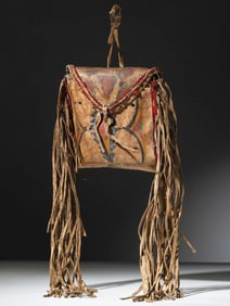 Blackfeet Buffalo Hide Parfleche Case