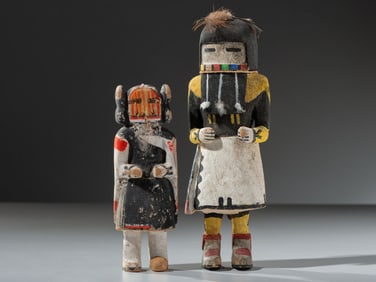 Hopi Katsinas, Long Hair and Hemis Mana