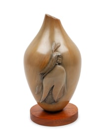 Al Qoyawayma (Hopi, b. 1938) Corn Maiden, edition 17/30, 1985
