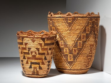 Klickitat Imbricated Burden Baskets