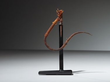 Haida Iron Halibut Hook, with Tale