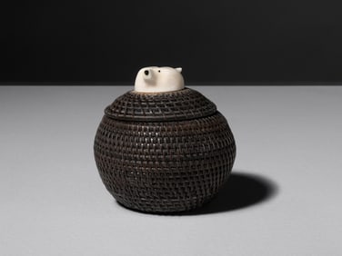 Harry Hank (Iñupiaq, b. 1972) Baleen Basket