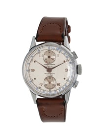 CHRONOGRAPHE SUISSE, STAINLESS STEEL CHRONOGRAPH WATCH