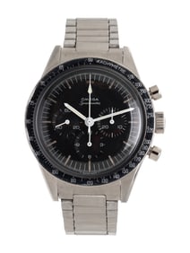 OMEGA, REF. 105.003-64 STAINLESS STEEL 'ED WHITE' 'SPEEDMASTER' CHRONOGRAPH WATCH, WITH OMEGA EXTRAC