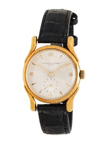 VACHERON & CONSTANTIN, 18K YELLOW GOLD FANCY LUGS WATCH