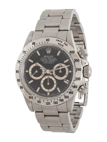 ROLEX, REF. 16520 STAINLESS STEEL ZENITH 'DAYTONA' 'COLOR CHANGE' WATCH