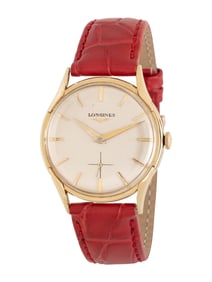 LONGINES, 14K YELLOW GOLD WATCH
