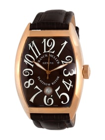 FRANCK MULLER, REF. 8880 SC DT 18K ROSE GOLD 'MASTER OF COMPLICATIONS' DATE WATCH, BOX & PAPERS