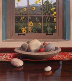 William Shepherd (American, b. 1943) Bowl of Rocks, 2004