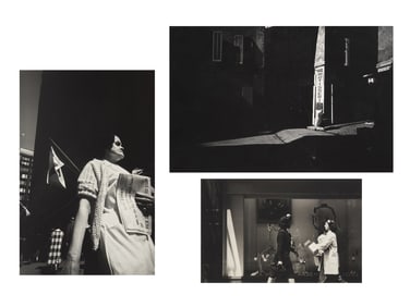 Harry Callahan (American, 1912-1999) Detroit, 1942, Aix-en-Provence, 1957-1958 and Chicago, 1961 (a
