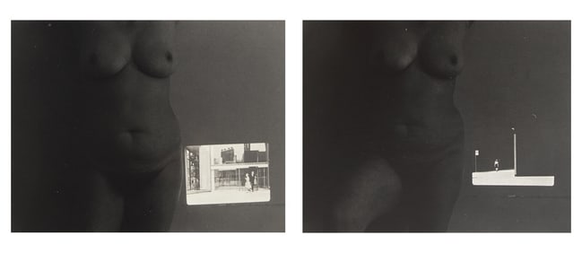 Harry Callahan (American, 1912-1999) Providence (two works)