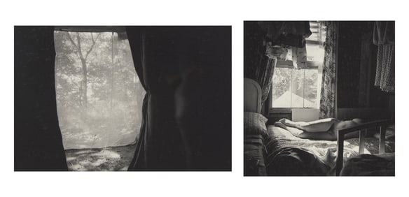 Harry Callahan (American, 1912-1999) Eleanor, Michigan, 1953 and Eleanor, Port Huron, 1953 (two
