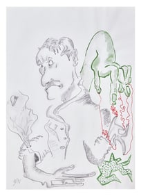John Bock (German, b. 1965) Untitled, 1996 (two works)