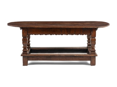 An English Oak Tavern Table
