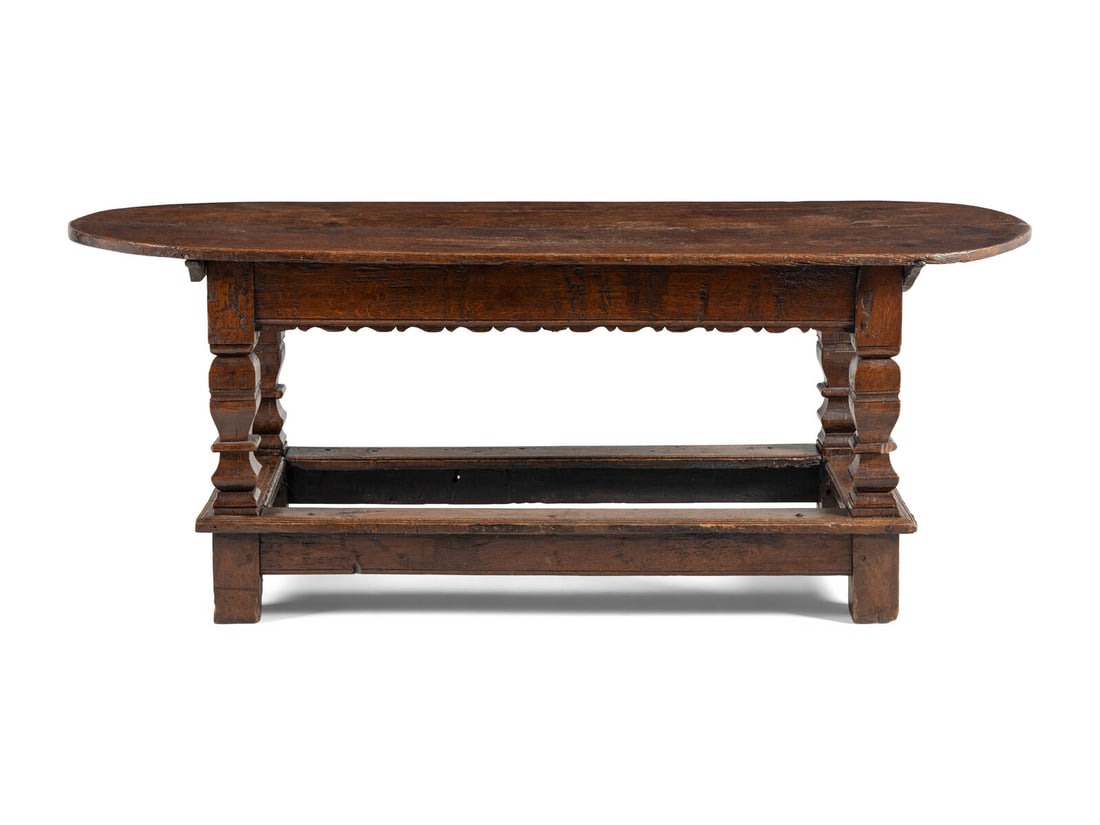 An English Oak Tavern Table (1 of 9)