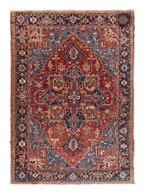A Heriz Rug
