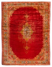 An Oushak Rug