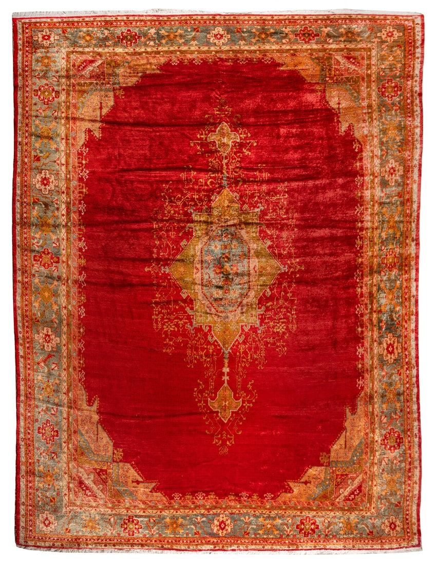 An Oushak Rug (1 of 12)