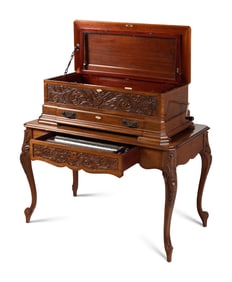 A Mermod Frères Quatuor Soprano 20 Inch Interchangeable Cylinder Music Box