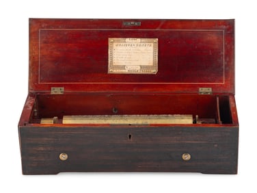 A Six Air Oratorio Music Box by Nicole Frères