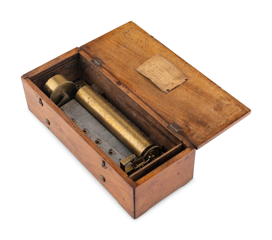 A Key Wind Four Air Music Box (1 of 7)