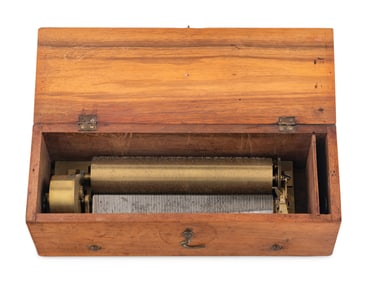 A Key-Wind Four-Air Music Box by F. Nicole