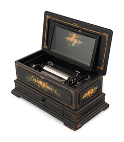 A Paillard Gloria Interchangeable Music Box