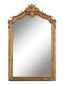 A Régence Style Giltwood Mirror