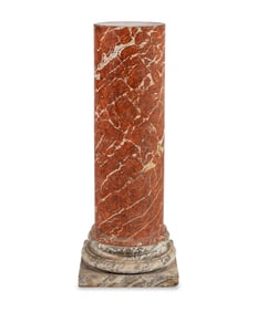 An Italian Scagliola Pedestal