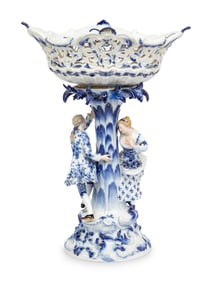 A Meissen Porcelain Centerpiece