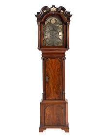 A George III Mahogany Tall Case Clock