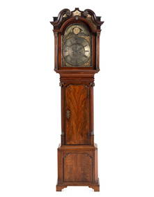 A George III Mahogany Tall Case Clock (1 of 4)