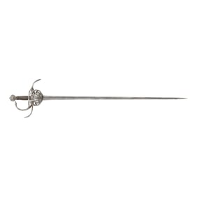 17th Century Swept Hilt Rapier of Pappenheimer Type