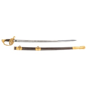Fine US Model 1850 Staff & Field Officers Sword by Ames