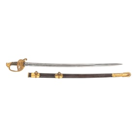 US Model 1850 Staff & Field Officers Sword by Ames