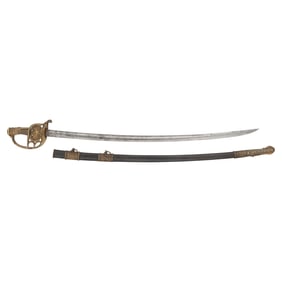 Combination French Hilt Non-Regulation Infantry Officer's Sword by PDL
