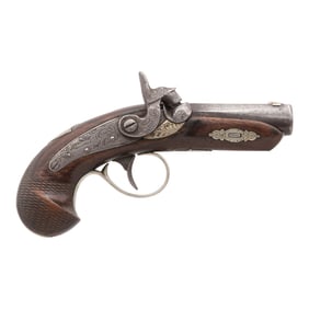 Rare Wolf & Durringer of Louisville Retailer Marked Henry Deringer Pistol