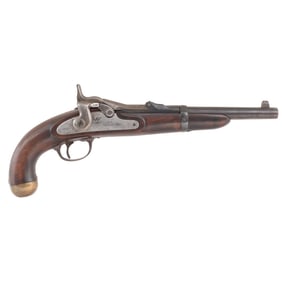 Exacting Copy of a US Model 1869 Trapdoor Pistol Using Many Period Parts
